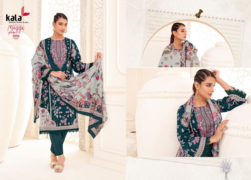 Kala maggic vol 25 wholesale dress material suppliers in ahmedabad
